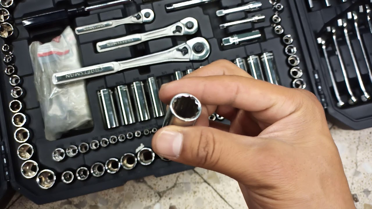 Autocle Craftsman Modelo 933192, 192 Pzs, Std Y Mm, Nuevo | Envío gratis