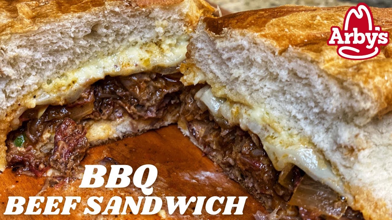 Smoked Chuck Roast For Pulled BBQ Beef Sandwiches w/ Arby's Horsey