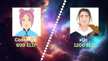 CodeMiko (600) vs xQc (1200)