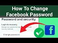 How to change facebook old password | Set fb new password | Facebook ka password kaise change kare