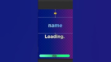 How to Make a Loading Screen in Roblox!  #shorts