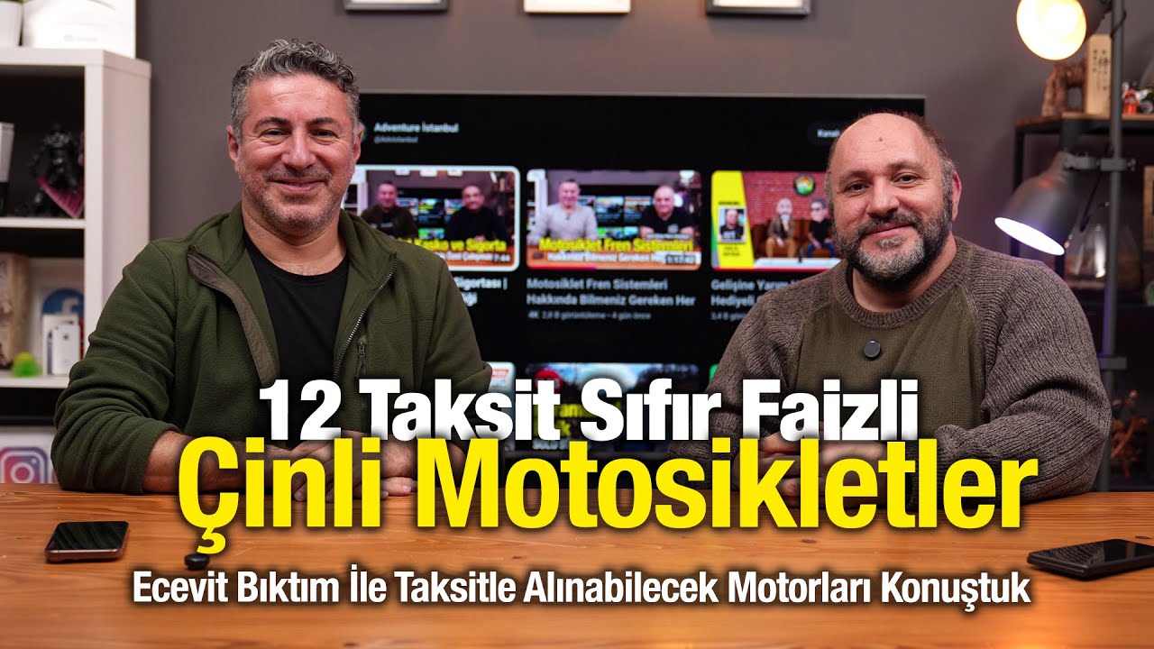 12 Ay Sıfır Faizle Ne Alınır | Ecevit Bıktım Çinli Motorları Anlattı