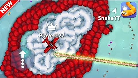 How To Circle And Kill Top 1 Giant Snakes? Epic Snakeio Gameplay