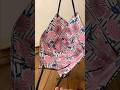 I Wove Denim into a Bag.　#denim #weaving #wovenbag #upcycle #sewing