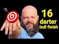 16 darter just wanted to #finish it on a #bull #darts #dart