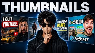 The Only 3 Strategies Small Channels Actually Need For 90% Better Thumbnails. How to make thumbnails