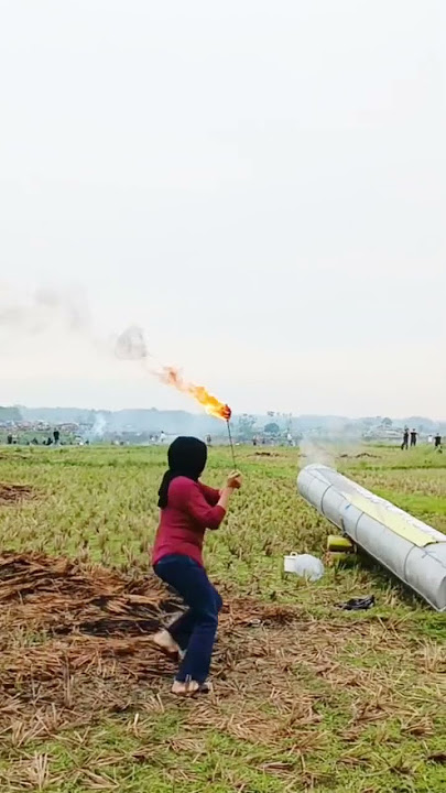 Ampe Bergatar Ga Tuh....Meriam Karbit / Lodong #shorts