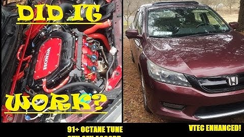 KTUNER 91+ OCTANE TUNE 9TH GEN ACCORD -THE DRIVE-