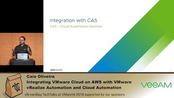 Integrating VMware Cloud on AWS with VMware vRealize Automation and Cloud Automation - Caio Oliveira