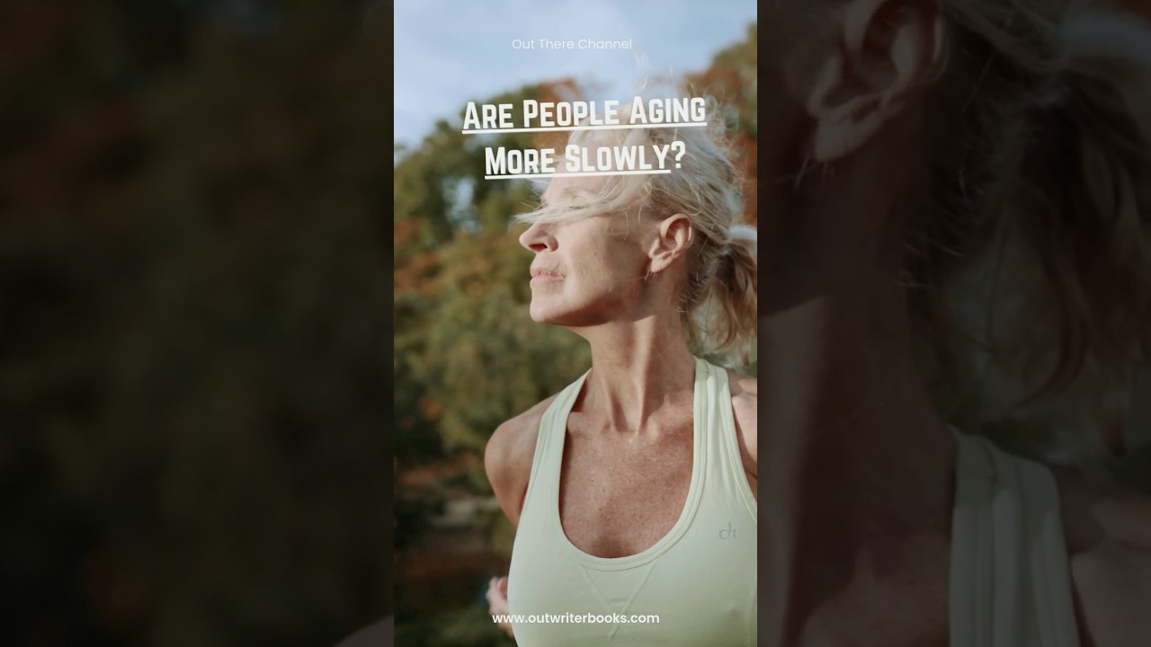 ARE PEOPLE AGING MORE SLOWLY? 🔎 