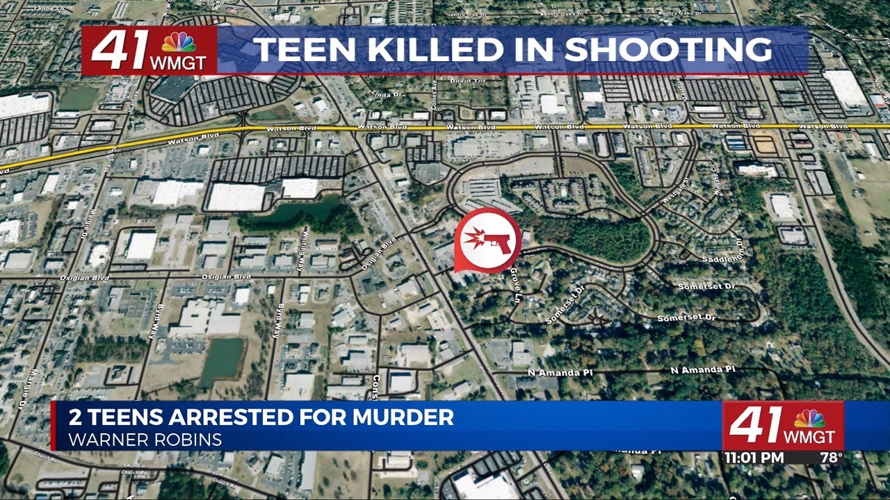 Warner Robins teen dies after shooting; two arrested on murder charges ...