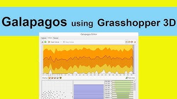 Galapagos in Grasshopper 3D