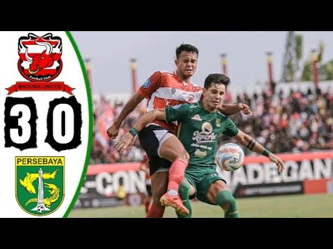 MADURA UNITED vs PERSEBAYA | HIGHLIGHTS | LIGA 1 HARI INI | PERSEBAYA vs MADURA UNITED HARI INI