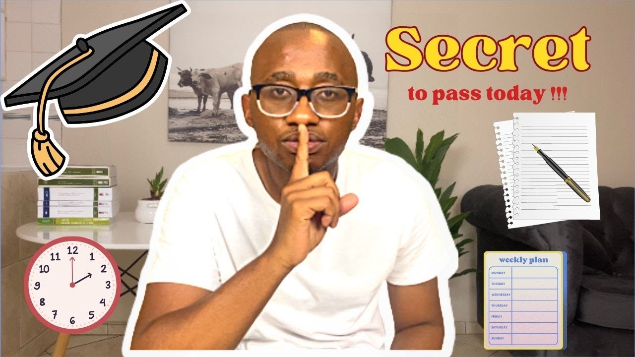 Secret Study Strategy that got me distinctions at Wits and helped me become a Chartered Accountant.