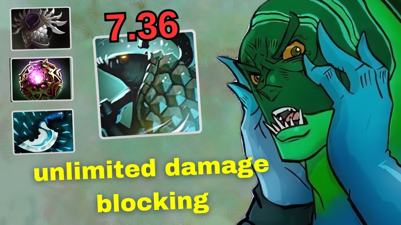 ATF [Tidehunter] new unlimited damage block undead creature 100%Damage ...