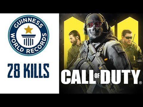 28 KILLS | WORLD RECORD IN CALL OF DUTY | TEAM DEATHMATCH