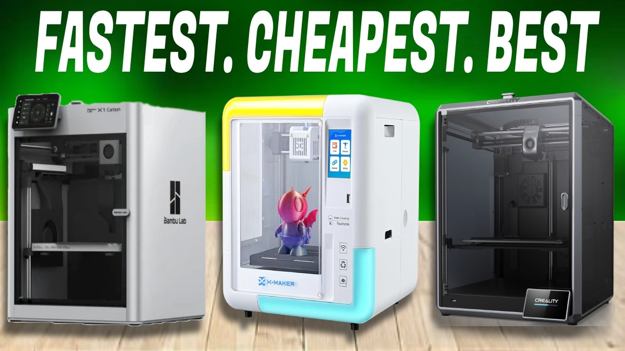 Top 5 Best 3D Printers 2025 – Fast, Reliable & Easy to Use! - YouTube