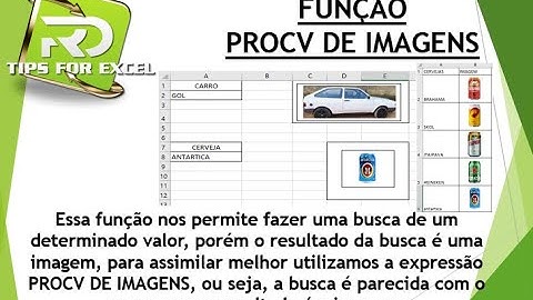 PROCURA DE IMAGENS   PROCV COM IMAGENS