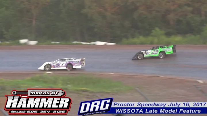Proctor Speedway 7/16/17 WISSOTA Late Model Featur...