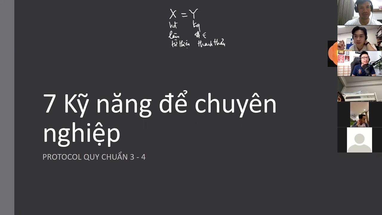 Outline Video Bước 1 chi tiết cùng các thành viên mới