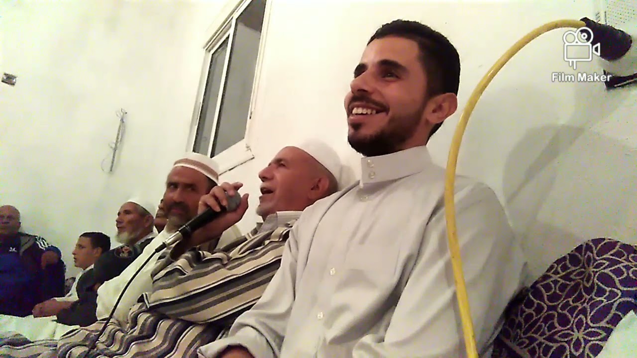 جلسة في الزاوية الحراقية جماعة بني لنت قبيلة بني مقورة مع الحاج المهدي الحراق والفقيه مراد المقدم