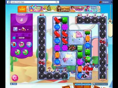 Candy Crush-Level 1708 - YouTube
