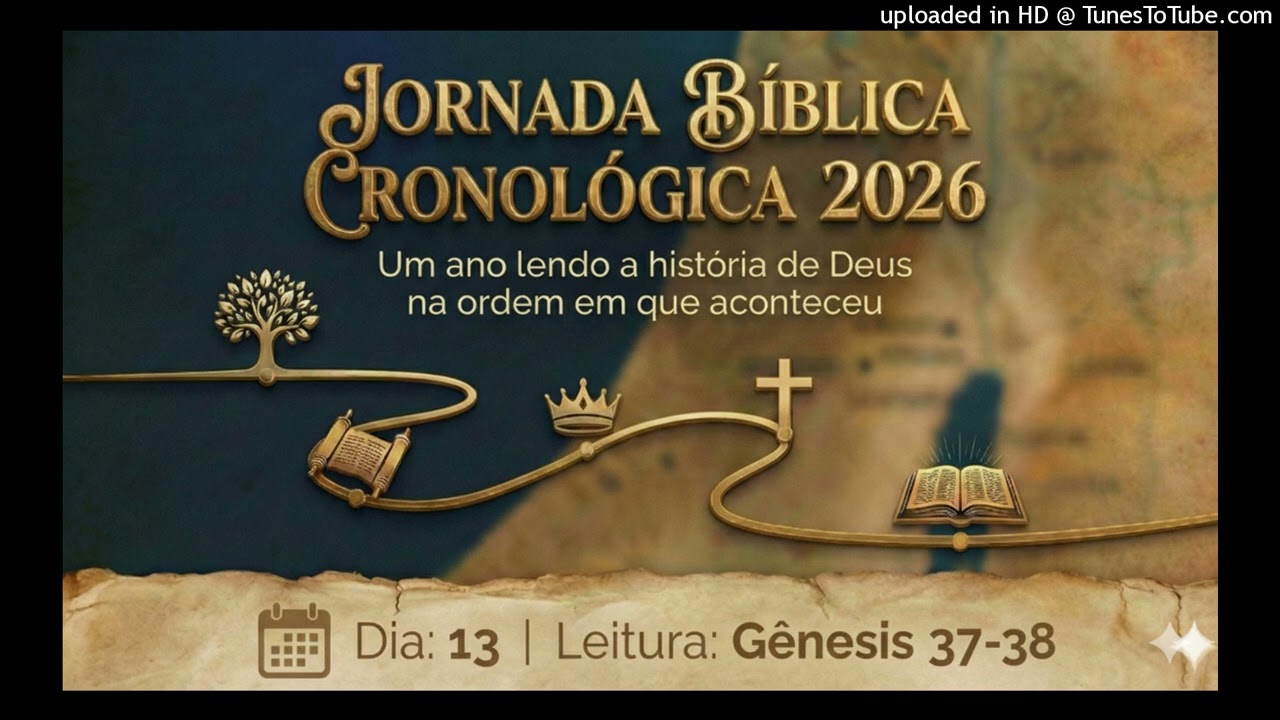 Dia 13: Sonhos, Inveja e a Providência na Genealogia | Gênesis 37 e 38 | Jornada Bíblica Cronológica