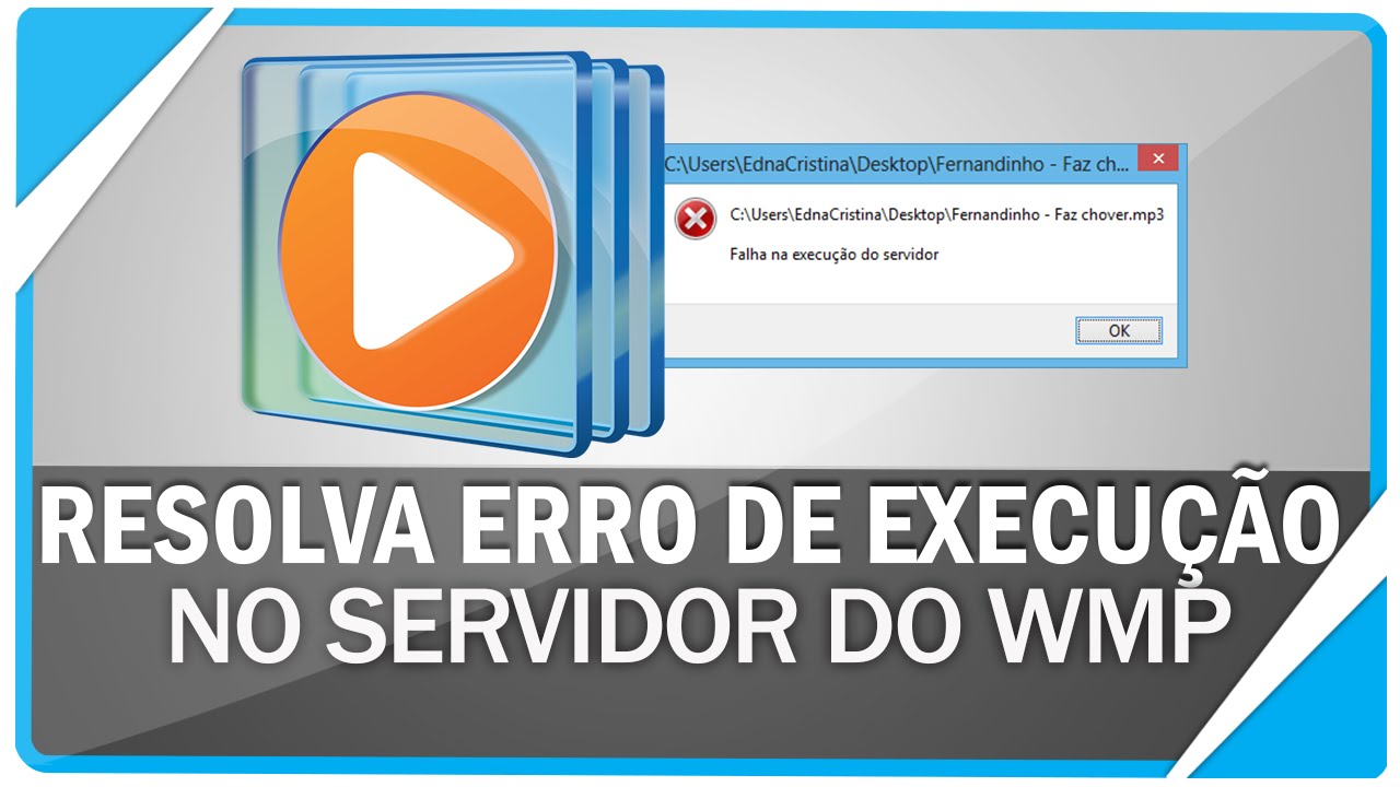 Como solucionar erro de falha na execução do Windows Media Player - YouTube