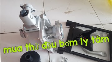 Mua Đầu Bơm Ly Tâm Ráp Cho Máy Cắt Cỏ GX35  Dùng Tưới Phân Cam Sành ll NGUYỄN BÌNH DIY #150