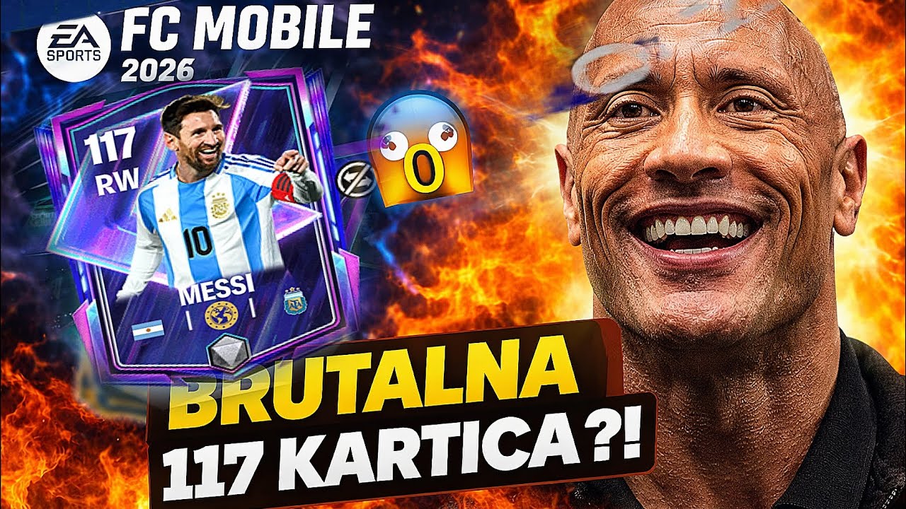 DOBIO SAM NAJBOLJU 117 KARTICUU U FC MOBILE 26 