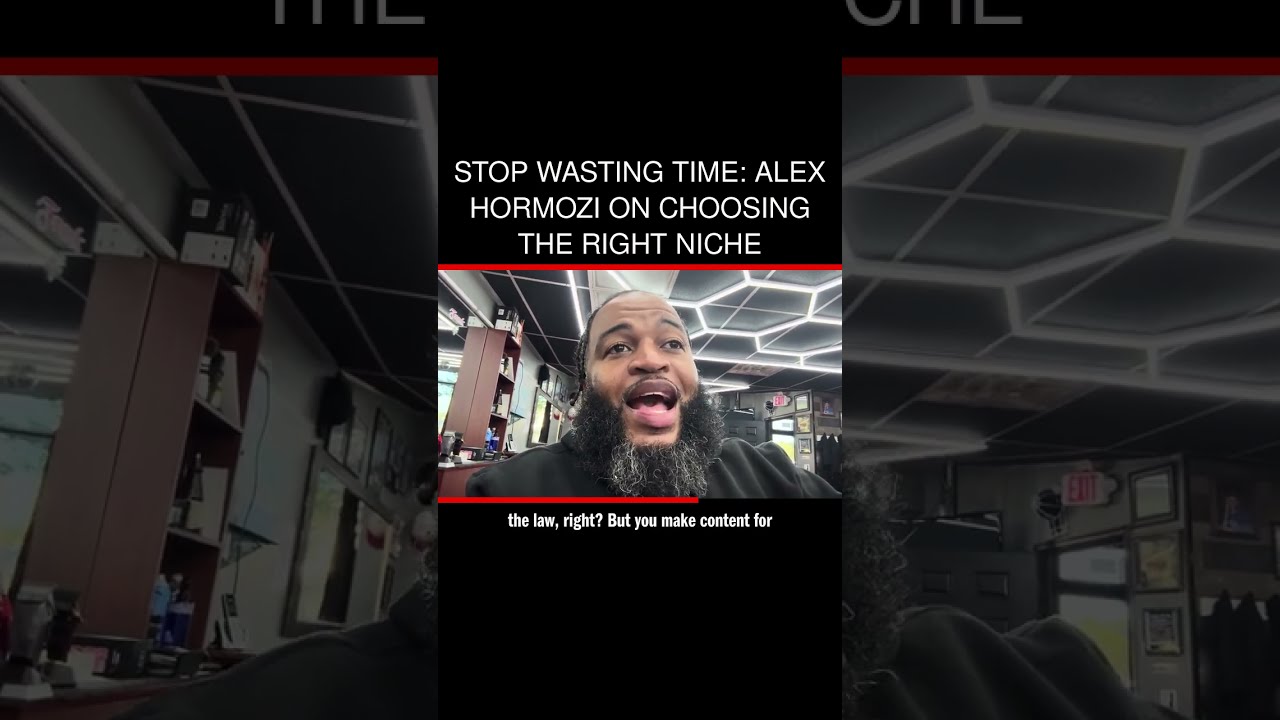 Master Your Niche Alex Hormozi S Guide To Success Entrepreneur NicheMarketing