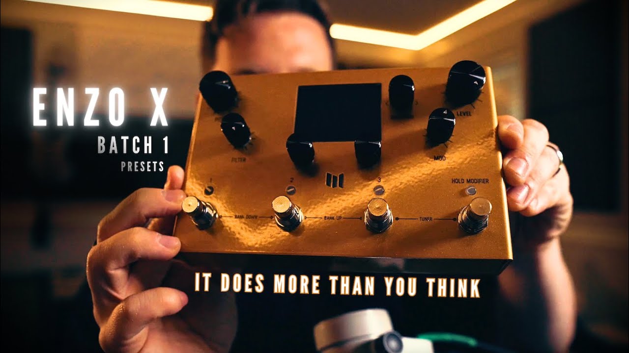 る*り様 Meris ENZO X Meris Enzo X Modular Instrument Synthesizer Pedal Translucent Gold