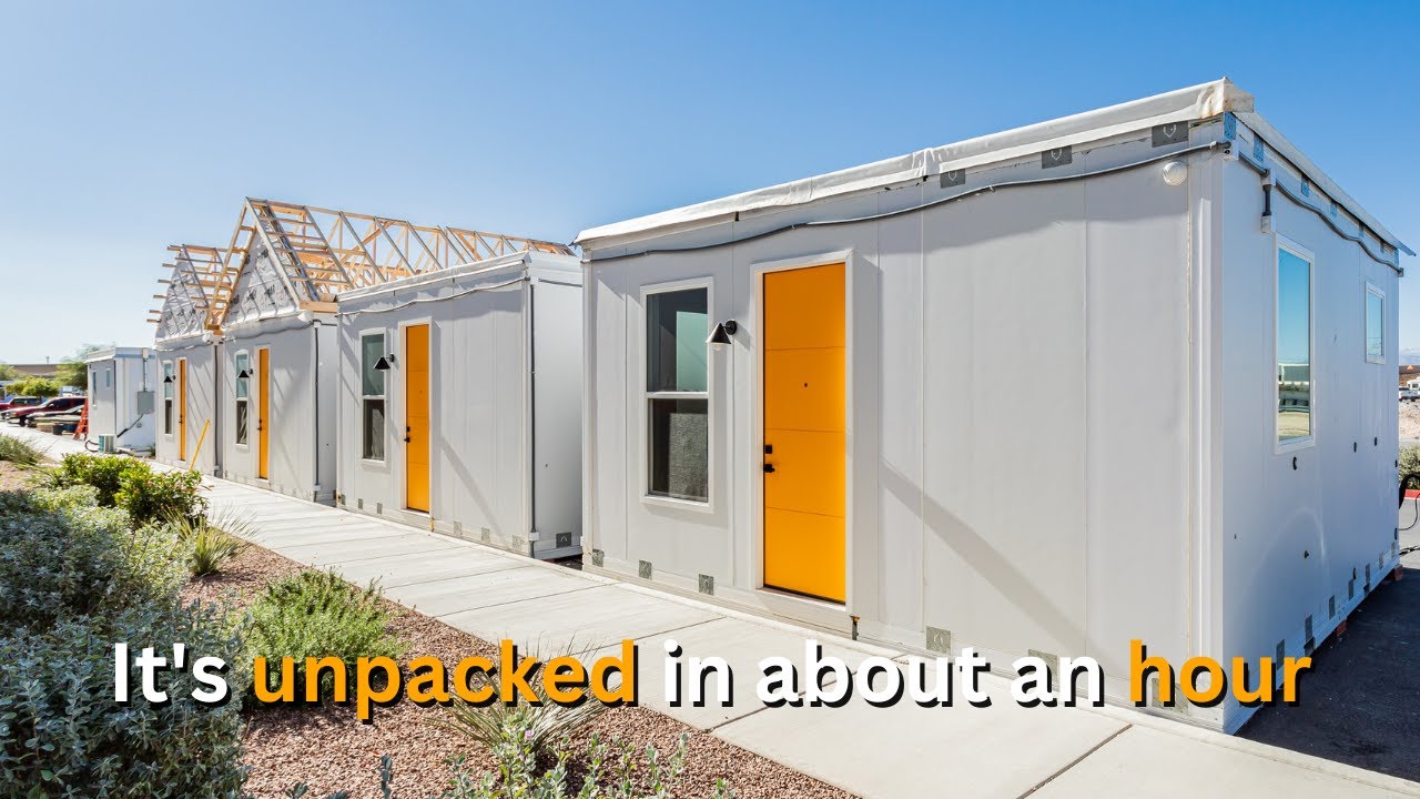  Housing In A Box CGTN Exclusive YouTube