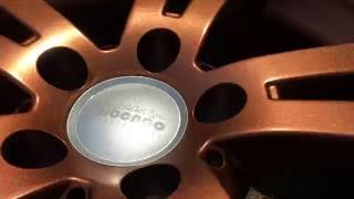 Metallic Lack Kupfer-Metallic Effekt Sprühfolie Felgen Folieren Mibenco Flüssiggummi