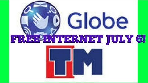 July, 6 2018 (GLOBE/TM Unlimited Internet)