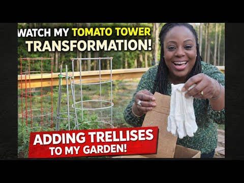Vego Garden TOMATO 🍅 Towers and Trellis!!