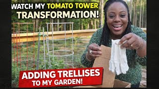 Vego Garden TOMATO 🍅 Towers and Trellis!!