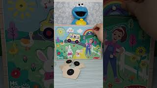 Super cute Ms Rachel wooden puzzle