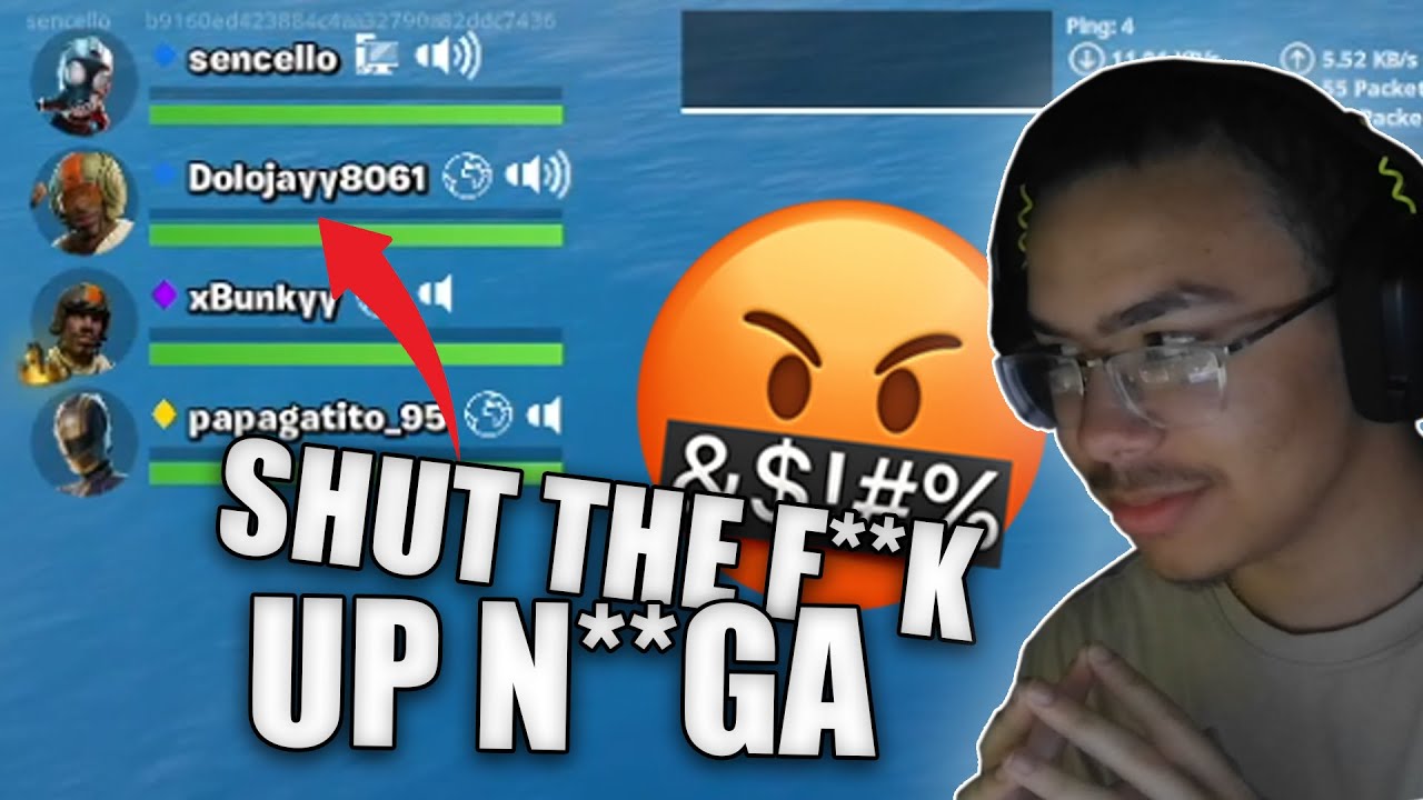 Rage Baiting In Fortnite Squad Fills..