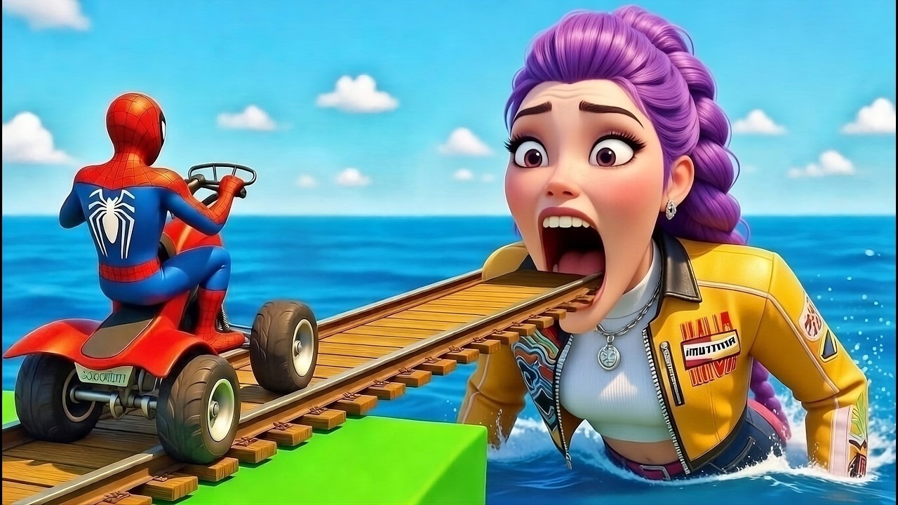 الرجل العنكبوت انقاذ باتمان Spider Man Rescue batman vs iron man vs venom funny Game GTA 5 superhero