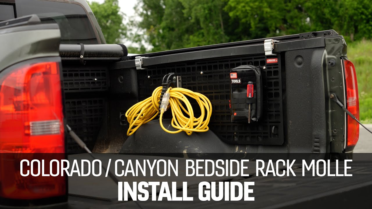 2015-2022 Chevy Colorado/GMC Canyon Bedside Rack MOLLE Panel Install Guide