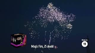 Magic Fire Batteri, 25 Skudd Jem & Fix