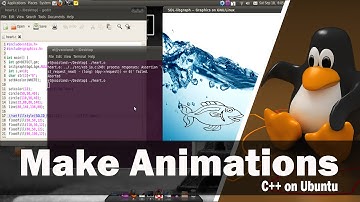 How to Make Animation in C++ on Ubuntu
