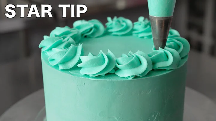 Star piping tip Masterclass [ Cake Decorating For Beginners ]