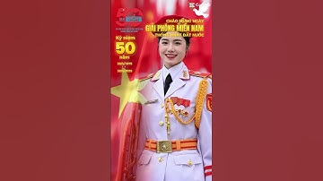 # Cô gái đẹp như HOA HẬU trong khối QUÂN NHẠC của đoàn diễu binh CHÀO MỪNG NGÀY THỐNG NHẤT ĐẤT NƯỚC