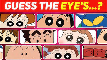 Guess The Shin-Chan Character By Their  Eye