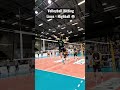 Volleyball highball attack hitting lines  shorts volleyball