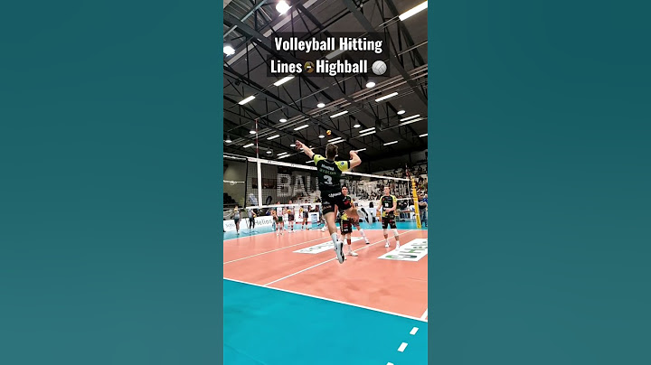 Volleyball Highball Attack Hitting Lines 🏐🔥 #shorts #volleyball