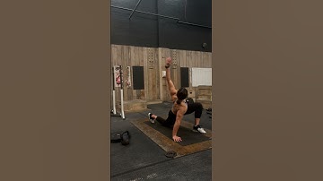 Lunge with thoracic rotation