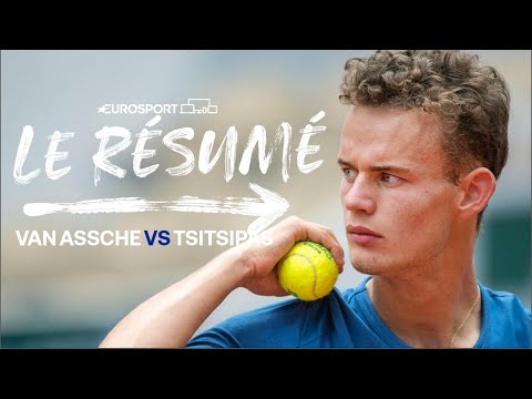 OPEN D'AUSTRALIE 2024 - Van Assche s'écroule contre un Tstsipas trop fort pour lui